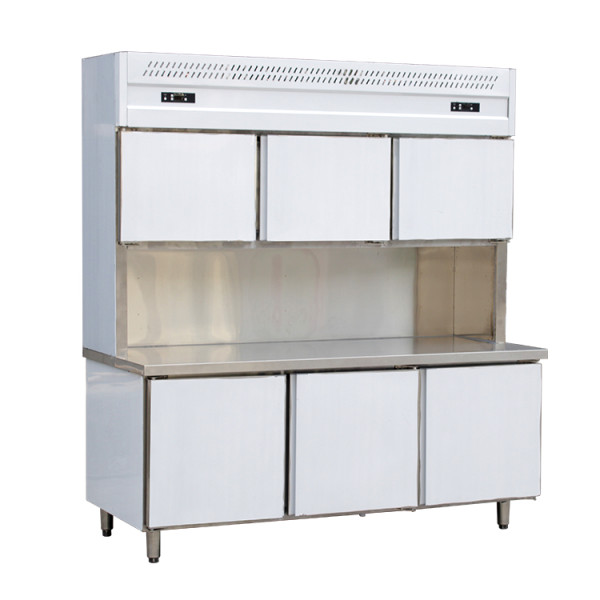Supermarket standing commercial freezer 3 door