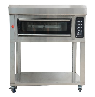 Dual-Level Gas Tray Oven for Bread