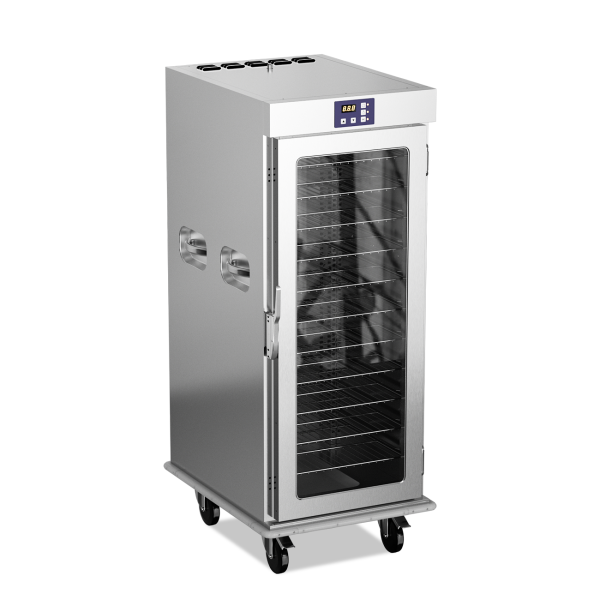 Commercial hot food holding cabinets