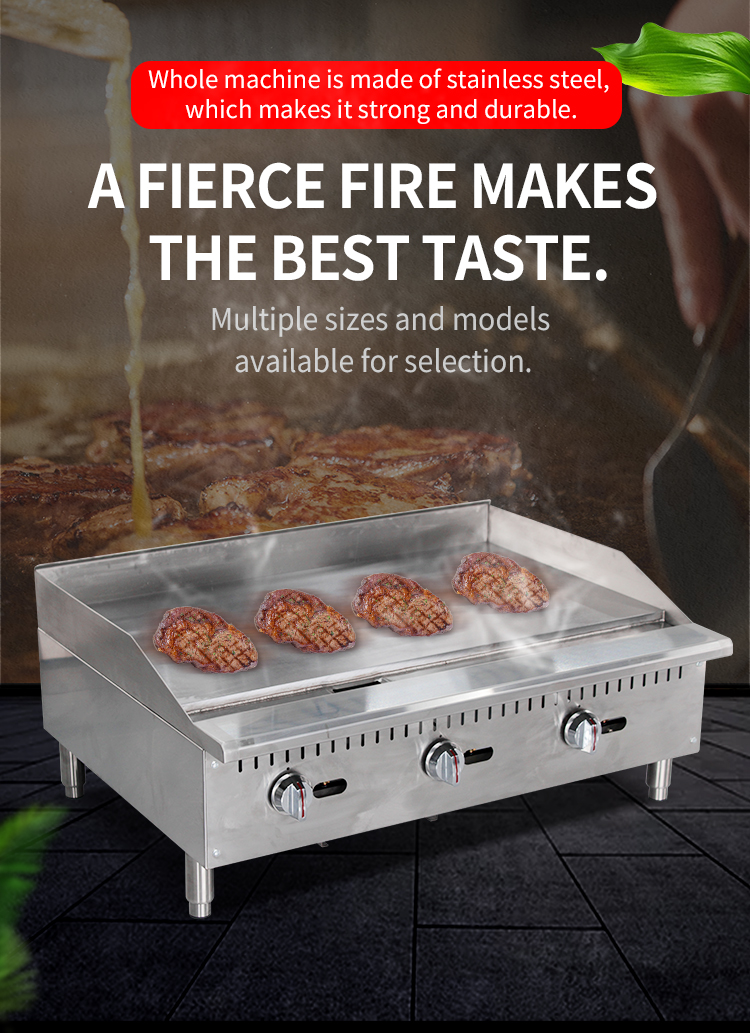 Gas Griddle 4