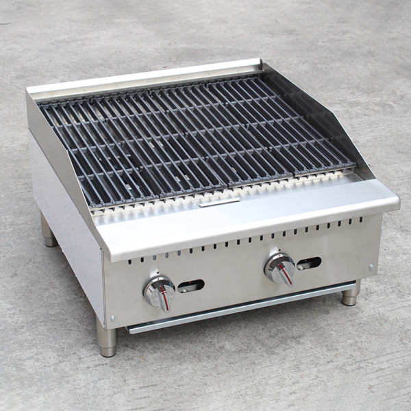 Dual Zone Gas Charbroiler