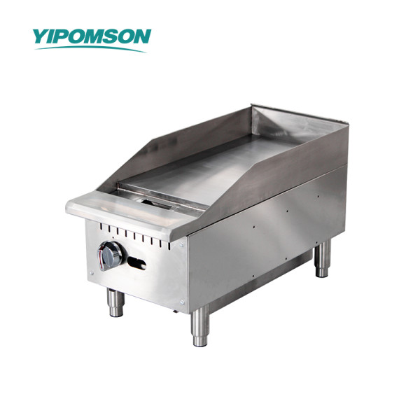 Gas Countertop Griddle with Manual Controls