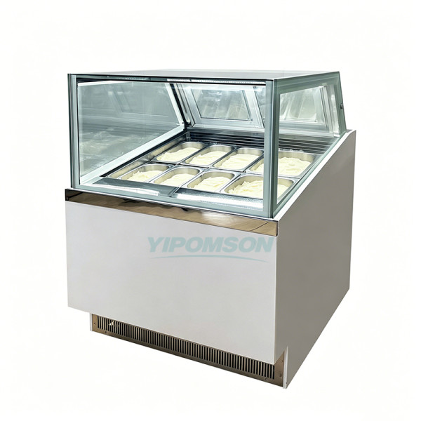 Gelato Display Showcase Cake Cabine