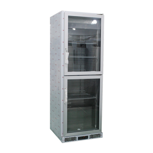 CE certified glass door cooler for retail food
