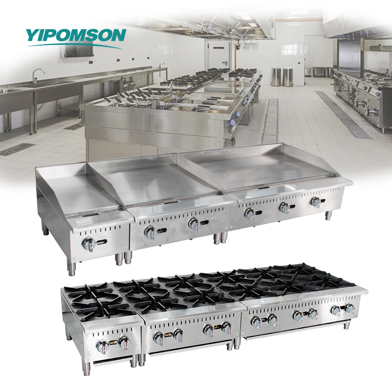 Fast Food Combination Cooking Equipment by Yipomson: Compact Power for High-Volume Kitchens
