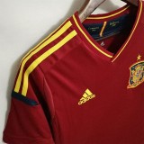 2012 Spain Home Retro Soccer Jersey