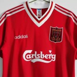 1995-1996 LIV Home Retro Soccer Jersey
