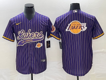 2025 MLB Los Angeles Lakers New Pattern Jersey