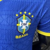 26-27 Brazil Blue Special Edition Player Version Soccer Jersey