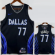25-26 Dallas Mavericks DONCIC #77 Black City Edition Top Quality Hot Pressing NBA Jersey(V领)