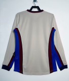 1998-1999 BAR Away Long Sleeve Retro Soccer Jersey