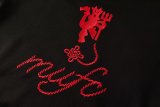 26-27 Man Utd Black Hoodie Tracksuit (卫衣套装)