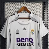 2006-2007 RMA Home Retro Soccer Jersey