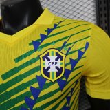 2026 Brazil Yellow Special Edition Player Version Soccer Jersey
