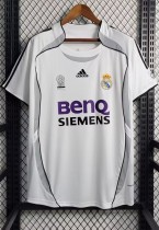 2006-2007 RMA Home Retro Soccer Jersey