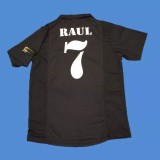 2002 RMA Centenary Away Black Retro Soccer Jersey