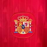 1988-1991 Spain Home Retro Soccer Jersey