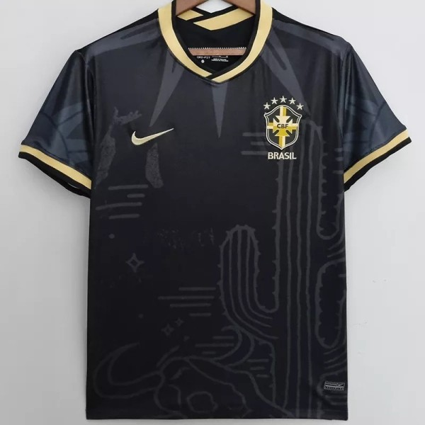 22-23 Brazil Black Fans Soccer Jersey