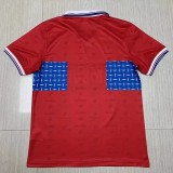 1996 Universidad Catolica Away Red Retro Soccer Jersey