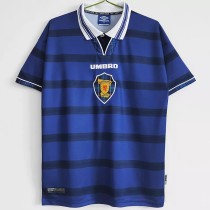 1998-2000 Scotland Home Retro Soccer Jersey