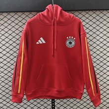 2026 Germany Red Hoody 红色(加绒)