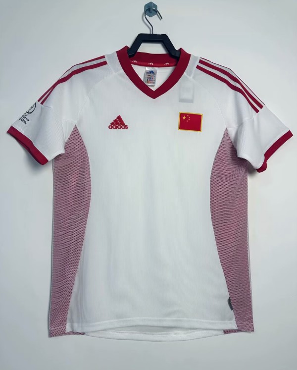 2002 China Home Retro Soccer Jersey