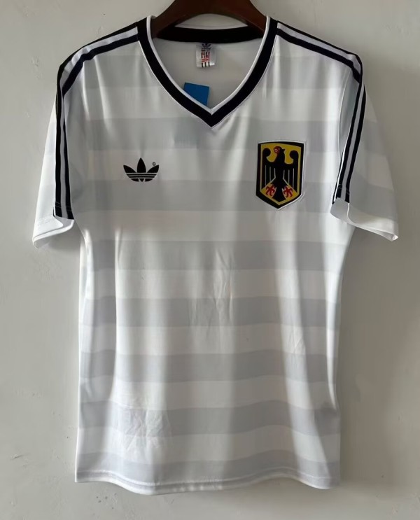 1984 Germany Home Retro Soccer Jersey