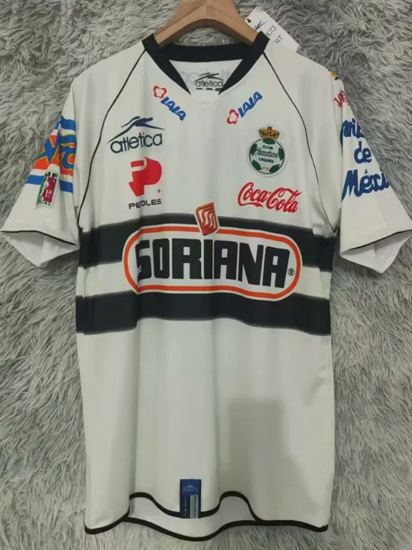 2007-2008 Santos Laguna Away Retro Soccer Jersey