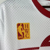 2026 Hawks White Retro High Quality Casual T-Shirt #MN