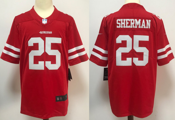 2025 NFL 49ers New Pattern Jersey