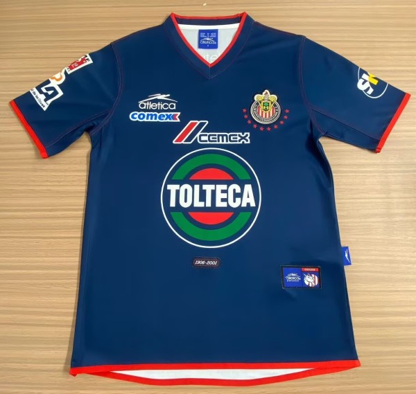 2001-2002 Chivas Third Retro Soccer Jersey