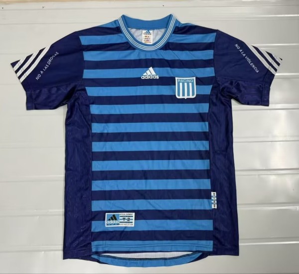 1999-2000 Racing Club Away Retro Soccer Jersey