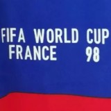 1998 France Home Blue Retro Soccer Jersey