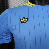2026 Colombia Blue Casual Version Player Version Soccer Jersey