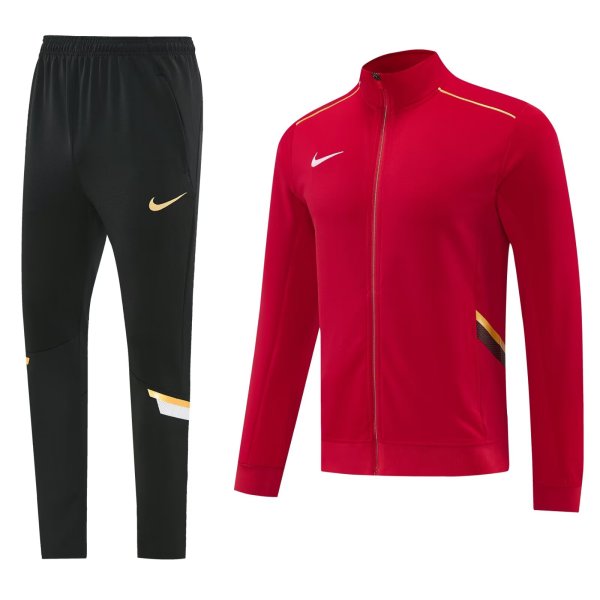 2026 NK Red Half Pull Tracksuit