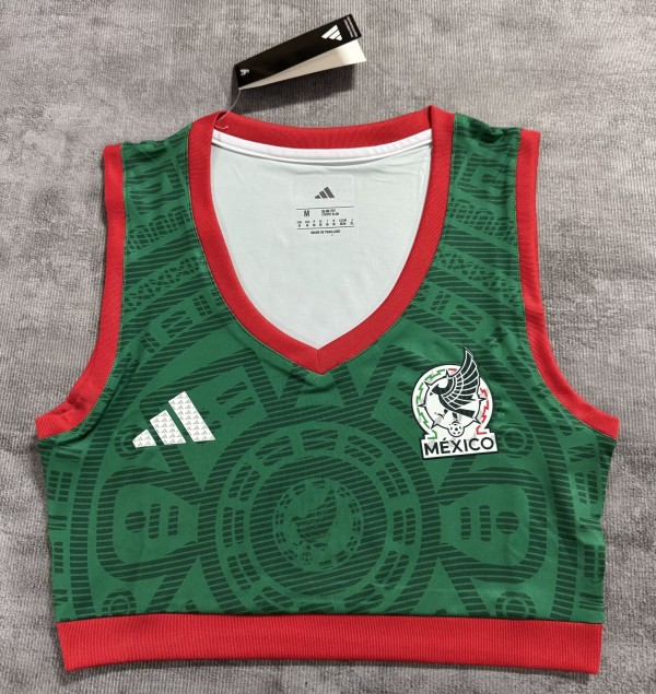 2026 Mexico Home Women Yoga Vest (女)