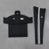2025 AD Black Jacket Tracksuit 