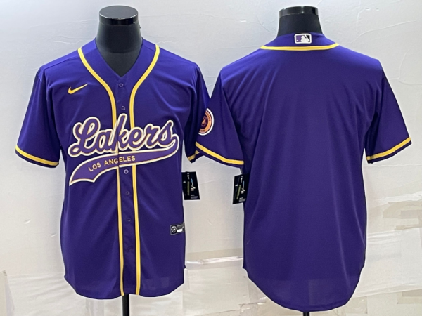 2025 MLB Los Angeles Lakers New Pattern Jersey