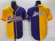 2025 MLB Los Angeles Lakers New Pattern Jersey