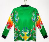 1998 Japan goalkeeper Long Sleeve Retro Soccer Jersey