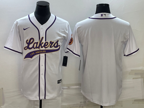 2025 MLB Los Angeles Lakers New Pattern Jersey