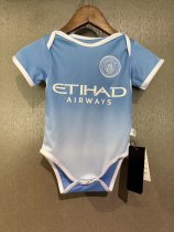 2026 Man City Home Baby Infant Crawl Suit