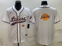 2025 MLB Los Angeles Lakers New Pattern Jersey
