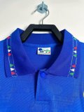 1994 Italy Home Long sleeves Retro Soccer Jersey
