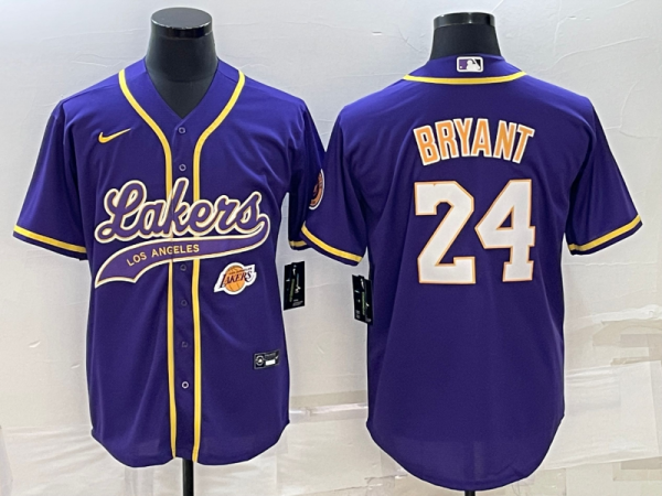 2025 MLB Los Angeles Lakers New Pattern Jersey