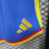 2026 Colombia Blue Player Version Shorts Pants (球员短裤)