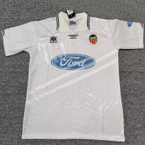 1995-1996 Valencia Home Retro Soccer Jersey
