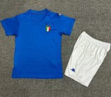 2000 Italy Home Retro Kids Soccer Jersey
