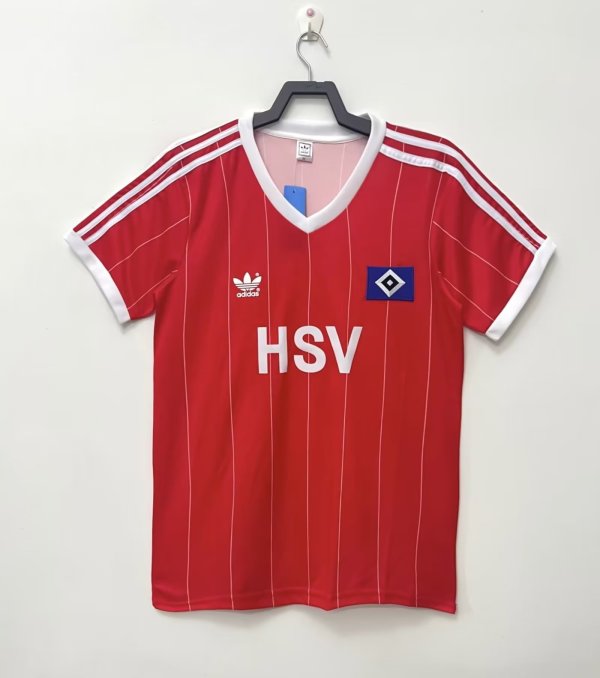 1983-1984 Hamburger Away Retro Soccer Jersey
