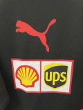2025 F1 Ferrari New Pattern Black Short Sleeve Racing Suit